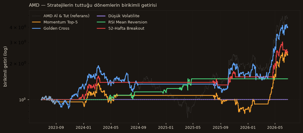 AMD strateji karşılaştırma