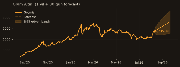 Gram Altın chart