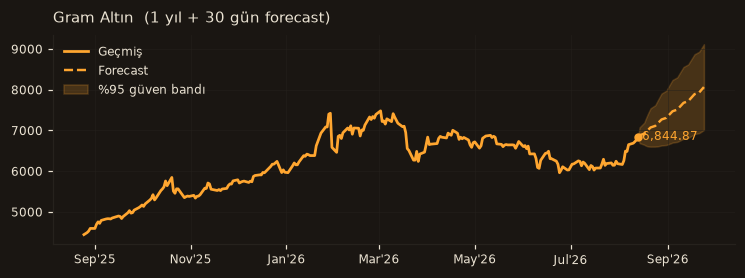 Gram Altın chart