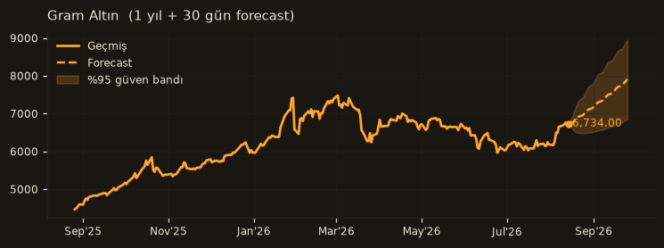 Gram Altın chart