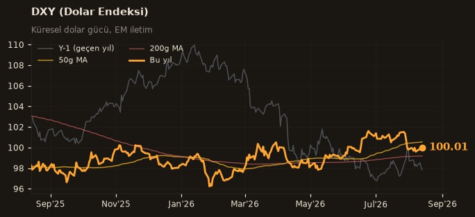 🌐 DXY (Dolar Endeksi)